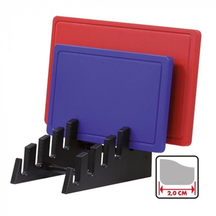 Schneideplattenhalter Polyethyleen 17hx32x20cm